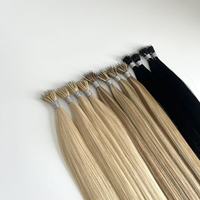 Extensions capillaires Nano Tip en cheveux vierges Remy européens doublement étirés, pour la vente en gros, micro-liens, pour stylistes professionnels, toutes teintes