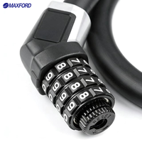 MAXFORD Verrouillage à code rond de sécurité, accessoire pour scooter électrique, antivol, verrouillage portable à mot de passe, pièces de rechange pour vélo, portable