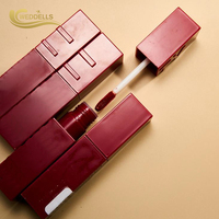 Gloss à lèvres translucide rose effet verre, personnalisable avec votre marque, à base de macro-pigments, tendance TikTok, kits de gloss à lèvres personnalisables