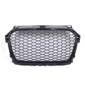 Rejilla Delantera para Audi A1, Estilo RS, Malla de Panal, 2016-2018, Plástico ABS, Pieza de Mejora para Reequipamiento - Product Image 2