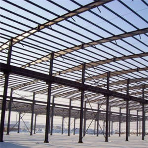 Cadre réglable en métal, construction métallique pré-assemblée, Structure industrielle en acier, entrepôt - Product Image 5