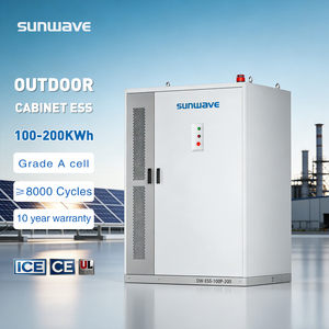 Système de stockage d'énergie solaire industriel Sunwave haute tension 200 kW 300 kW 500 kW connecté au réseau - Product Image 1