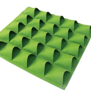 Bolsas de Cultivo de Plantas de Tela No Tejida Negra Ecológica, Bolsa de Cultivo Colgante de Fieltro para Pared, para Hogar y Jardín - Product Image 3