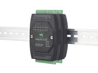 Módulo industrial de entrada y salida digital de 8 canales, fuente de alimentación de voltaje amplio de CC 7 ~ 36V, Protocolo Modbus RTU