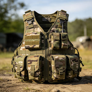 Tactisch vest met op maat gemaakt Oxford-logo, schouderbanden en bescherming voor jacht- en schietuitrusting - Product Image 1