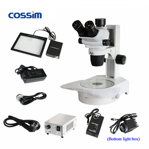 6.7X ~ 180X support de <span class=keywords><strong>Microscope</strong></span> de piste de <span class=keywords><strong>Microscope</strong></span> stéréo de dissection numérique d'étape de chauffage de haute qualité avec la lumière transmise pour le rat - Product Image 5