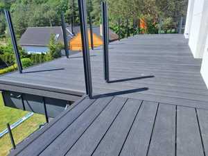 Ván Sàn Phong Cảnh Bằng Gỗ Composite Nhựa Cổ Điển Ván Sàn <span class=keywords><strong>WPC</strong></span> Rỗng - Product Image 5