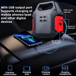 Автомобильное пусковое устройство с воздушным компрессором 1800A, 39800 мАч - Product Image 4