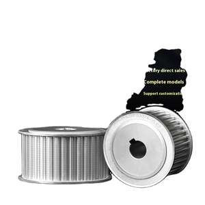 Özelleştirilebilir OEM karbon çelik alüminyum-demir T10 iki taraflı düz AF/BF endüstriyel sürücü kasnak zamanlama patron kasnaklar ürün - Product Image 2