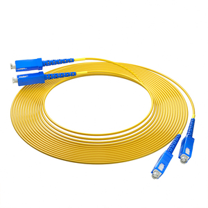 Dk sợi nhà máy LC UPC để LC UPC Simplex 2.0mm 3.0mm PVC duy nhất chế độ sợi vá cáp - Product Image 3