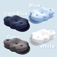 Oreiller ergonomique moderne en mousse à mémoire de forme rafraîchissant pour le cou, soulagement efficace de la douleur, pour dormir à la maison