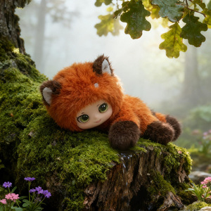 Lindo Oso de Peluche con Llavero de Mochila de Vinilo, Tela Súper Suave, Fragancia Festiva, Alivio del Estrés - Product Image 3