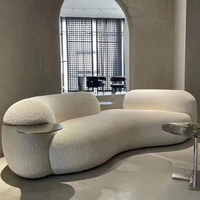 Nouvelle Arrivée Canapé d'Angle Modulable Convertible d'Intérieur avec Structure en Bois et Tissu Personnalisable pour Salons et Salles à Manger