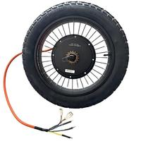Moteur de roue QS205 V3 V4 50H 3T 3.5T 4T 5T 72V5000W, taille de fixation 150/170/190mm, pour vélo électrique à pneu large 20"x4.0