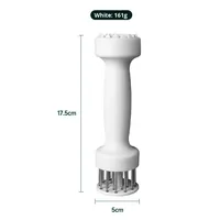 Attendrisseur de viande manuel multifonctionnel en acier inoxydable pour la maison, avec aiguilles perforantes pour la découpe et l'insertion des tendons de porc