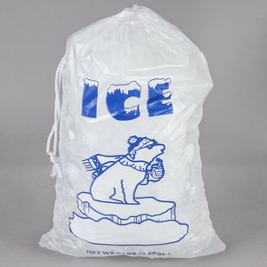 <span class=keywords><strong>5lb</strong></span> ถุงน้ำแข็งพร้อมถุงพลาสติกหูรูดสำหรับเก็บน้ำแข็ง - Product Image 1