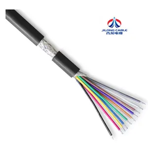 Tresse de fil de cuivre blindé 18AWG 20AWG 22AWG 24 AWG 26AWG 28AWG câble de signal multiconducteur