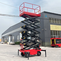 Table élévatrice à ciseaux pour le levage de marchandises en entrepôt, équipement de chargement vertical industriel fixe, matériel de manutention robuste