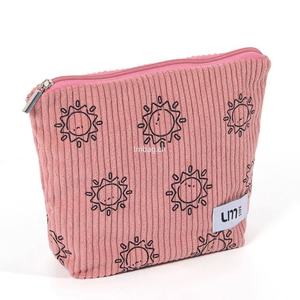 Bolsa de maquillaje de PANA con logotipo privado personalizado Bolsa de cosméticos con cierre de cremallera de estilo de moda lindo - Product Image 1