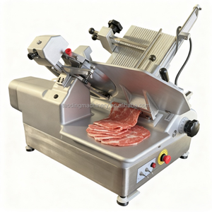 Cortadora Industrial de carne de res <span class=keywords><strong>Valencia</strong></span>, cortadora de tocino congelado, cortadora de carne comercial de vientre de cerdo, cortadora de carne eléctrica - Product Image 1