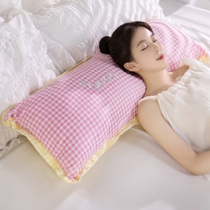 Wholesalers Cushions and Pillows Body Pillow Bedroom Sleeping Soft and Comfortable Pillow Beautiful Color Cute Pillow PP Cotton - Product Image 5