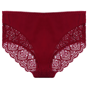 Ropa Interior Sexy para Mujer Madura, Pantalones Cortos Sin Costuras, Transparentes, con Bordado de Encaje, Lencería Sexy de Encaje para Mujer - Product Image 1