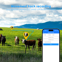 Traqueur GPS de vache 4g suivi en temps réel collier de clôture Geo dispositif de suivi de vache à énergie solaire