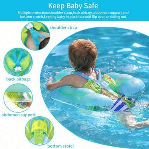 Free Swimming Child <b>Inflatable</b> Swim Float with Sun Canopy Infant Pool Float for 0-6 Years Usa Mairun Model USA 823 - Product Image 3