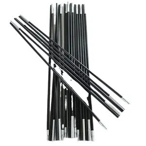 11MM x 4M Fibreglass Tent Poles,FRP Rod Stakes,Glassfiber Single Pole replacement