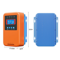 Contrôleur de charge solaire MPPT 12V/24V/48V 60A 80A 100A pour système d'énergie solaire domestique, tension PV maximale 55V