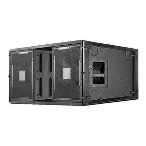 V489 double 15 inch passive line array speakers passive professional