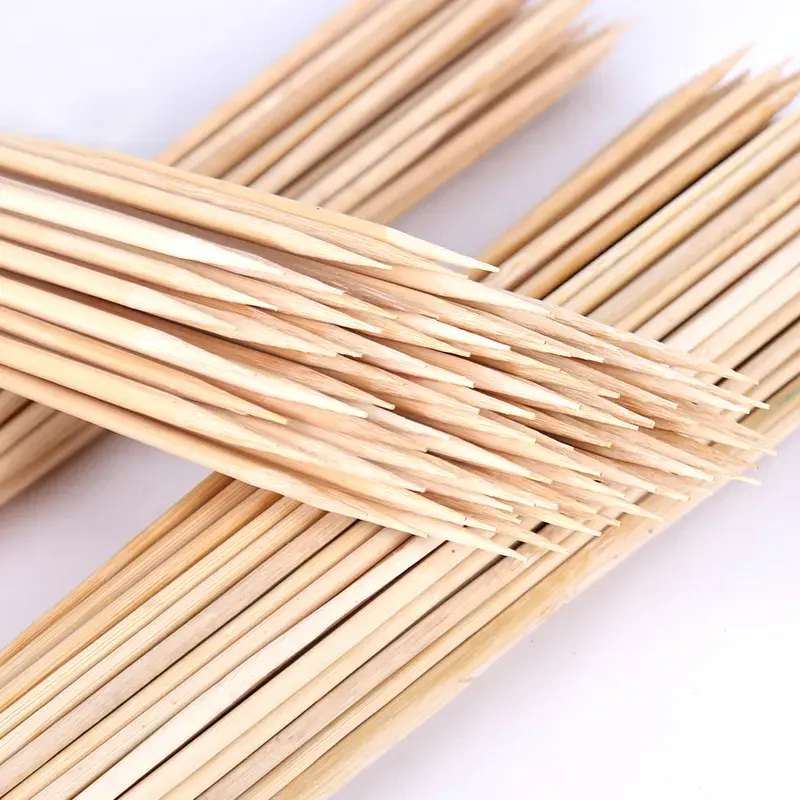 50Cm Lange 50 Sticks Kwaliteit Natuurlijke Kleur Eco-Vriendelijke Custom Rauwe Wierook Bamboe Sticks Voor Het Inpakken