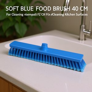 Spazzola Morbida Blu per Alimenti 40 Cm per Pulire le Superfici della Cucina - Product Image 3