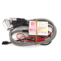 CDI RCEXL haute efficacité pour moteur double 3W 6V-14.4V avec démarrage facile anti-réflexion pour mise à niveau du moteur d'avion RC