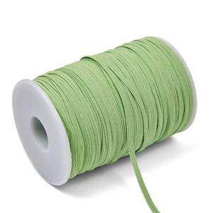 Großhandel Umweltfreundliches Farbiges Polyester-Gummi 3mm Flaches Geflochtenes Elastikband für Bademode Oeko-tex - Product Image 6