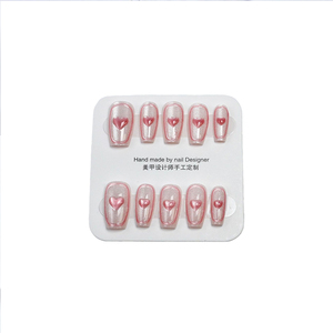 <span class=keywords><strong>Uñas</strong></span> Postizas Hechas a Mano con Diseño de Ojo de Gato 3D, 30 Piezas, Tallas XS, S, M, <span class=keywords><strong>Uñas</strong></span> Acrílicas de Lujo, Gruesas, con Logotipo Personalizado, Caja de Empaque al por Mayor - Product Image 5
