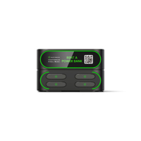 Station d'alimentation portable, batterie externe 6000mAh, batterie Li-polymère, charge rapide 36W, design ultra fin, ignifuge, station cellulaire