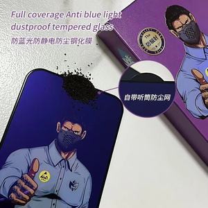 Pellicola Protettiva in Vetro Temperato 9H Grado AAA 2.5D Anti-Luce Blu per Telefoni Cellulari, Alta Trasparenza, Anti-Olio, Colla Completa - Product Image 4