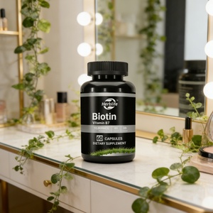 แคปซูลไบโอติน 10000MCG สำหรับดูแลสุขภาพผมและผิว ผลิตภัณฑ์เสริมอาหาร ยี่ห้อ OEM รับผลิตแบบ Private Label ขายส่ง - Product Image 3
