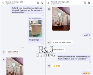 Lámpara de Techo Redonda LED de Estilo Moderno para Sala de Estar, Lámpara de Araña de Cristal de Murano en Cascada Giovanni, para Colocar Sobre la Mesa de Comedor - Product Image 3