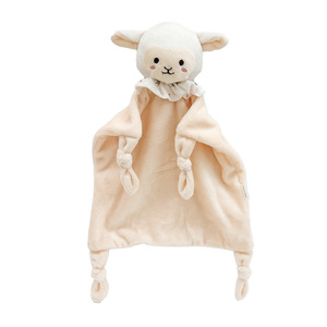 Bébé jouet de couchage doux couette pour nouveau-nés belle ours Lion <span class=keywords><strong>mouton</strong></span> sécurité bébé couverture bébé couette - Product Image 2
