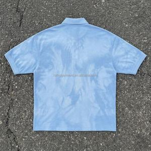 T-shirt en coton surdimensionné pour homme, style vintage, effet usé, personnalisé - Product Image 3