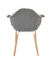 Salon de haute qualité Fauteuil patchwork au design moderne