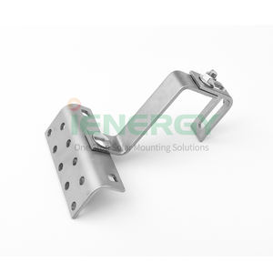 Système de montage solaire double crochets de toit réglables pour tuiles Réduit le matériel lâche Crochets de montage de panneaux solaires - Product Image 2