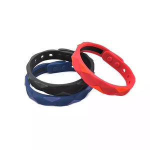 Pulseras Antiestáticas DB Sports Rojo-Negro-Azul, Paquete de 3 - Product Image 5