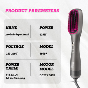 Peigne lisseur professionnel Dsp, revêtement céramique, 220V, filaire, pour usage sec et humide - Product Image 3