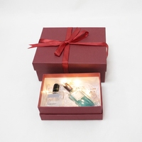 Coffret cadeau de parfum de luxe sur mesure, matériaux recyclés, parfum longue durée, coffret cadeau rigide pour cadeau d'anniversaire