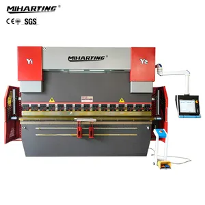 CNC Bending Machine 125T/2500 160t/2500 CNC Press Brake Wc67k With da41s/ct8/tp10s