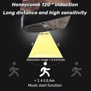 PIR sensore di movimento a infrarossi attivato Audio riproduttore cassa di suono liberamente per negozio fabbrica supermercato ingresso allarme di saluto - Product Image 4