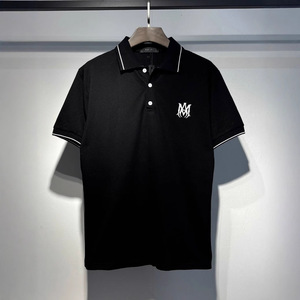 <span class=keywords><strong>Polo</strong></span> da Uomo di Alta Qualità in Puro Cotone con Ricamo del Marchio AMI, Manica Corta, Abbigliamento Maschile, <span class=keywords><strong>T</strong></span>-<span class=keywords><strong>shirt</strong></span> con Colletto - Product Image 2